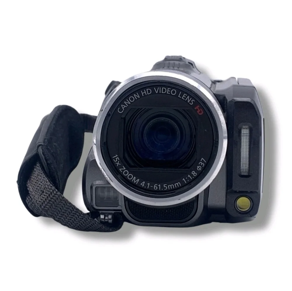 Canon VIXIA HF R200 Full HD 1080p AVCHD Camcorder Turns On NO SCREEN New Battery